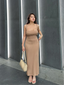 NADIA NUDE MAXI DRESS