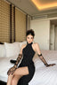 THEA BLACK MAXI DRESS