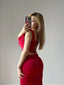 SUKI RED CORSET SET