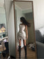 HERA WHITE LACE MINI DRESS