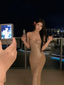 KEIRA NUDE MAXI DRESS