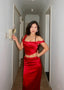 SUKI RED CORSET SET