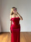 SUKI RED CORSET SET