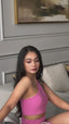 KATRINA PINK MAXI SET