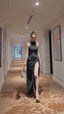 THEA BLACK MAXI DRESS