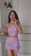 GISELLE LILAC GLITTER SET